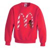vintage mc donald's christmas sweatshirt FR05