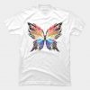 butterfly art t shirt FR05