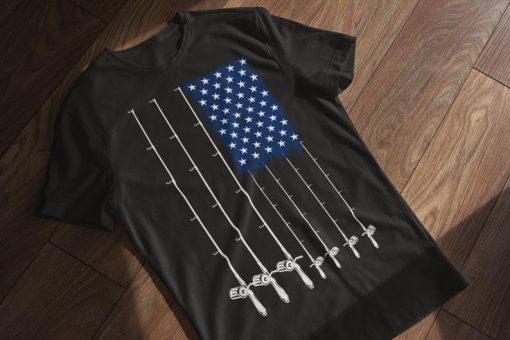 American Fishing T-Shirt FR05