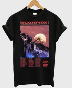 Drake Scorpion World Tour t shirt FR05