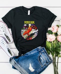 Freak Brothers Fat Freddy's Cat t shirt FR05