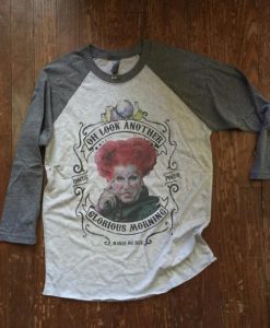 Halloween Hocus Pocus, Winifred Sanderson - Oh look another glorious morning makes me sick t shirt FR05