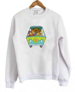 Scooby Doo Mystery Machine Sweatshirt FR05