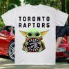 Toronto Raptors Baby Yoda Star Wars t shirt FR05