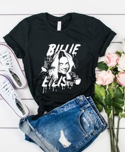 beautiful live Billie Eilish Print t shirt FR05