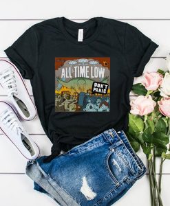 All Time Low Don't Panic t shirt FR05
