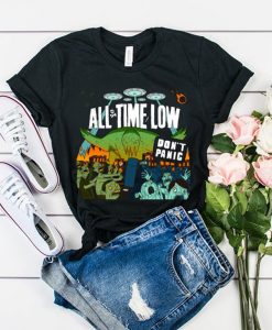 All Time Low Don't Panic tshirt FR05
