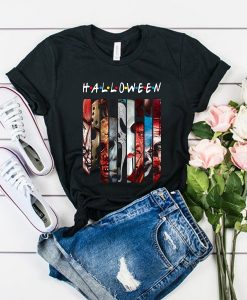 Halloween Horror Theme Friends t shirt FR05