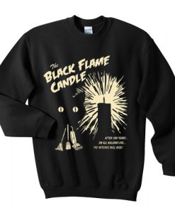 Hocus Pocus the black flame candle sweatshirt FR05