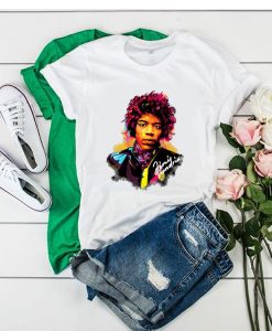 Jimi Hendrix Potret t shirt FR05