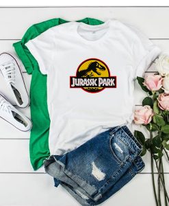 Jurassic Park T-Rex Logo t shirt FR05