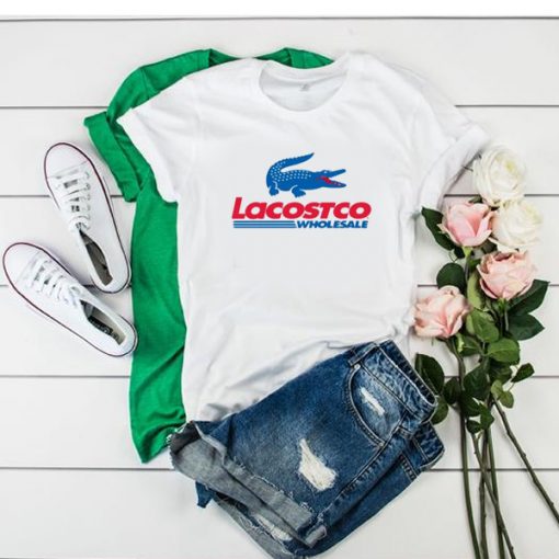 Lacostco Funny Costco Lacoste Parody Graphic t shirt FR05