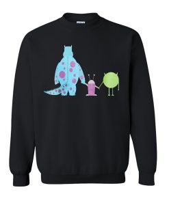 Monsters Inc Sully Mike and Boo sweatshirt FR05