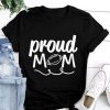 Proud Mom Football t shirt FR05