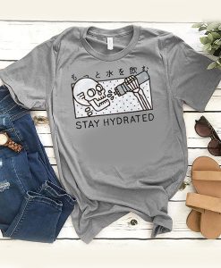 Stay Hydrated Skull t shirt FR05