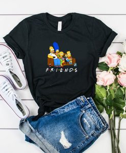 The Simpsons Friends t shirt FR05