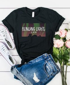 The Weeknd Blinding Lights t shirt FR05