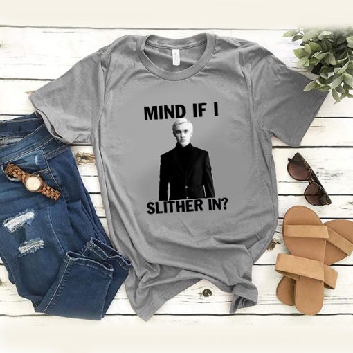 Tom Felton Mind If I Slytherin t shirt FR05