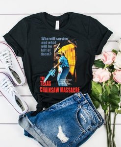 Vintage The Texas Chainsaw Massacre Movie t shirt FR05