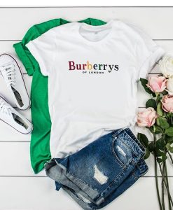 Burberry Rainbow Burberrys of London t shirt FR05