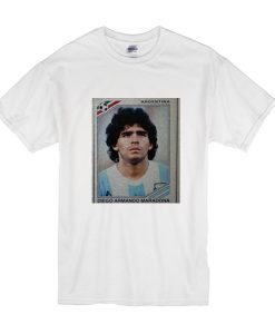 Diego Maradona Argentina tshirt FR05