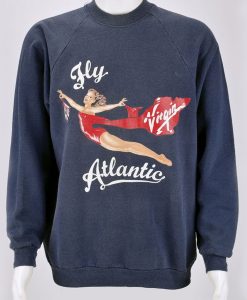 Fly Virgin Atlantic Princess Diana sweatshirt FR05