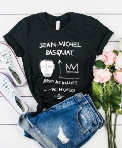Jean Michel Basquiat Jersey Joe Walcott t shirt FR05