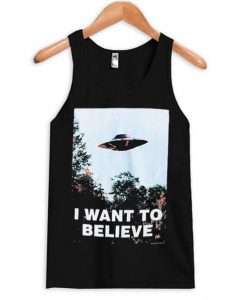 Josh Dun I Want To Believe UFO Tank Top FR05