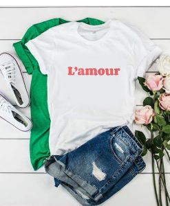 L' amour t shirt FR05