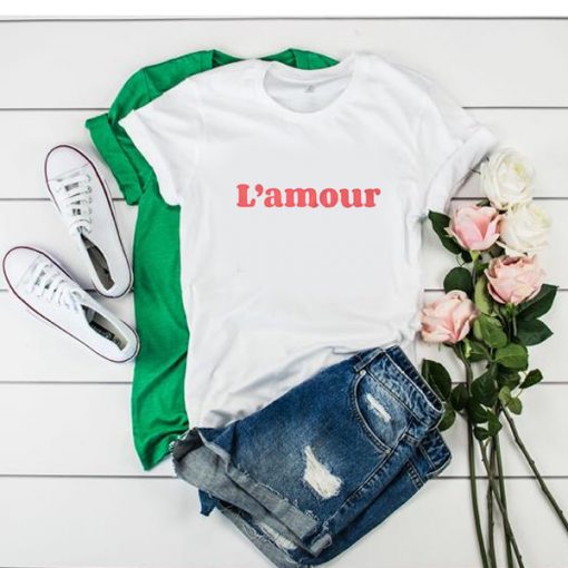L' amour t shirt FR05