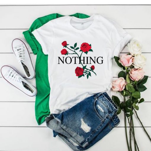Nothing rose t shirt FR05