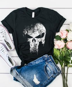 Punisher Skull t shirt FR05