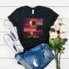 Snoopy and Charlie Brown Pink Floyd Dark Side Of The Moon t shirt FR05