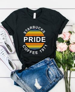 Starbucks Pride Coffe 1971 t shirt FR05