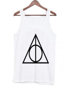 The Deathly Hallows Logo Harry Potter Tank Top FR05