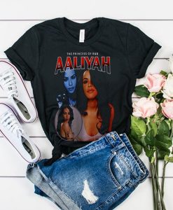 The Princess of R&B Aaliyah t shirt FR05