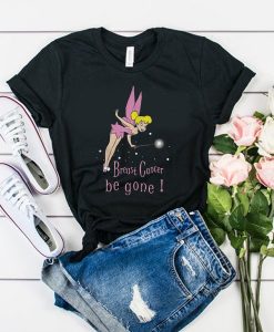 Tinkerbell Breast Cancer Be Gone t shirt FR05