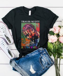 Travis Scott Astroworld Black tshirt FR05