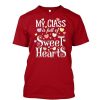 Valentines Day Teacher t shirt FR05