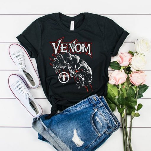 Venom Logo Official Marvel Comics t shirt FR05