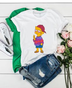 Womens The Simpsons Cool Lisa Fitted t shirt FR05