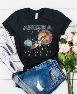 arizona 1982 mission to mars t shirt FR05