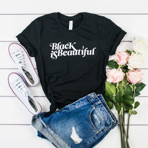 black is beautiful t shirt FR05