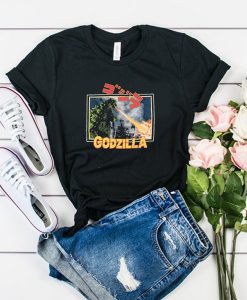 godzilla vintage t shirt FR05