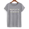 masculin feminin t shirt FR05