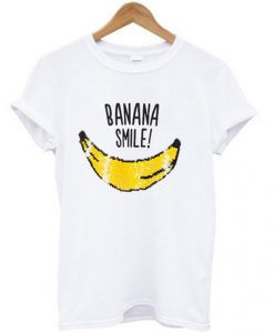 Banana Smile t shirt FR05