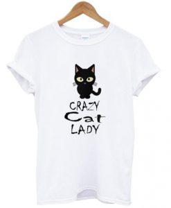 Crazy Cat Lady Graphic t shirt FR05