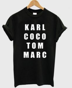 Karl Coco Tom Marc t shirt FR05
