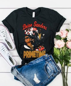 Vintage Deion Sanders Primetime t shirt FR05