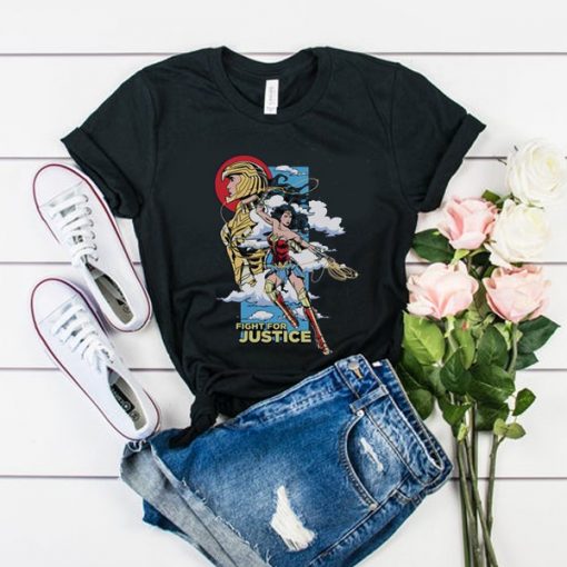 Wonder Woman 1984 Fight In Flight Girls t shirt FR05